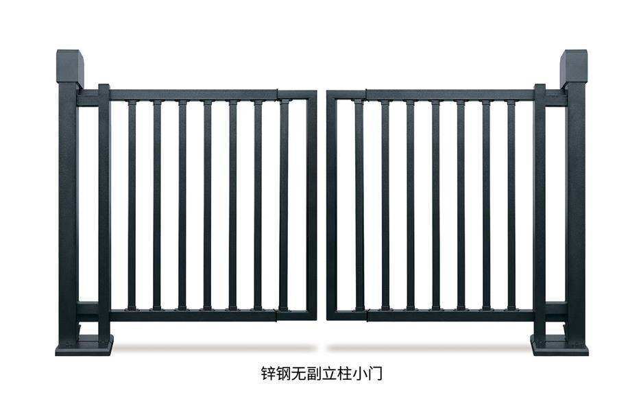 钢制对开栅栏门